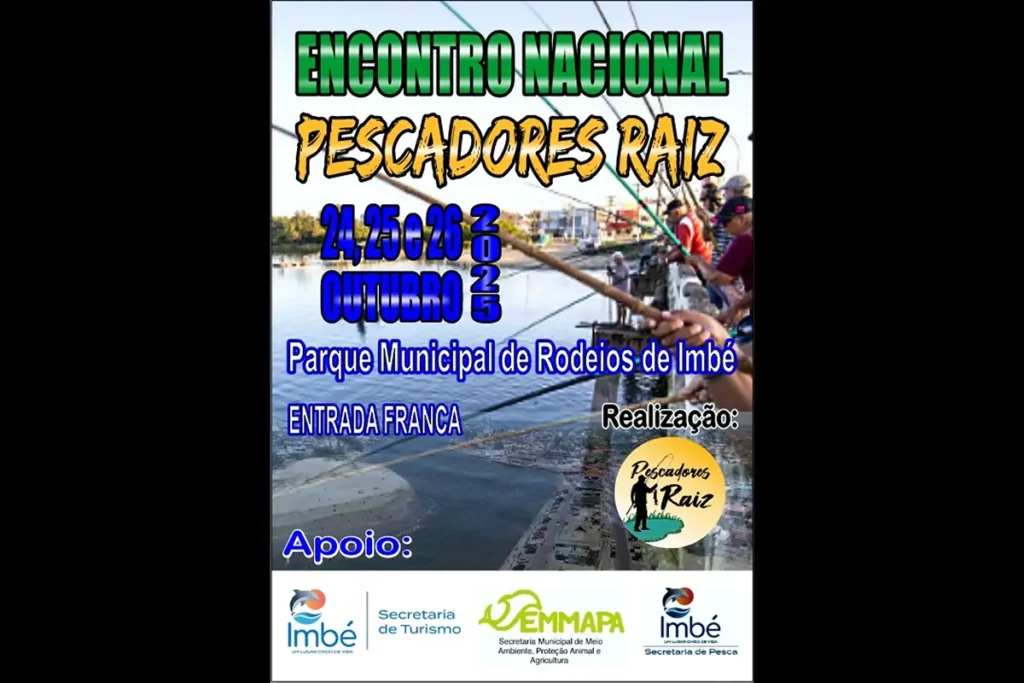 Encontro Nacional de Pescadores Raiz movimenta Imbé neste fim de semana