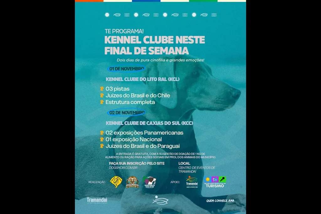 Fim de Semana de Amor e Energia pelos Animais em Tramandaí